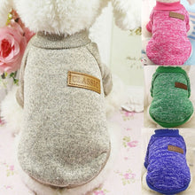 تحميل الصورة في عارض المعرض ، Classic Warm Dog Clothes Puppy Pet Cat Clothes Sweater Jacket Coat Winter Fashion Soft For Small Dogs Chihuahua XS-2XL
