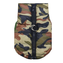 تحميل الصورة في عارض المعرض ، Waterproof Dog Coat Winter Puppy Clothes Camo Pattern Small Dog Jacket Chihuahua Yorkie Clothing petshop ropa para perro XS-L