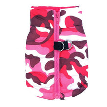 تحميل الصورة في عارض المعرض ، Waterproof Dog Coat Winter Puppy Clothes Camo Pattern Small Dog Jacket Chihuahua Yorkie Clothing petshop ropa para perro XS-L