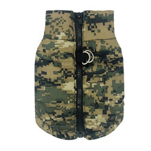 تحميل الصورة في عارض المعرض ، Waterproof Dog Coat Winter Puppy Clothes Camo Pattern Small Dog Jacket Chihuahua Yorkie Clothing petshop ropa para perro XS-L