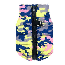 تحميل الصورة في عارض المعرض ، Waterproof Dog Coat Winter Puppy Clothes Camo Pattern Small Dog Jacket Chihuahua Yorkie Clothing petshop ropa para perro XS-L