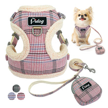 تحميل الصورة في عارض المعرض ، Dog Harnesses Vest No Pull Adjustable Chihuahua Puppy Cat Harness Leash Set For Small Medium Dogs Coat Arnes Perro