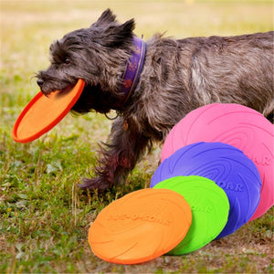 Dog Cat Toy Dog Game Flying Discs Resistant Chew Puppy Training Interactive Dog Supplies