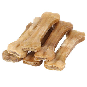 Toy Supplies Chews Toys Leather Cowhide Bone Molar Teeth Clean Stick Food Treats Dogs Bones for Puppy Accessories