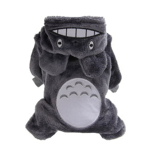 Pet Dog Jacket Coat Summer Totoro Cosplay Clothing Hoodies for Small Medium Cat Dogs Outfit XS-XXL