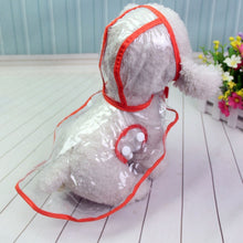 تحميل الصورة في عارض المعرض ، Transparent Raincoats XS-XL Dog Raincoat Spring Summer Rain Coats Dog Light Clothes Pet Accessories Puppy Rain
