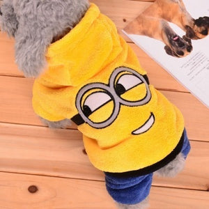 Dog Clothes Hoodie Pet Clothes Soft Puppy Coat Dog Clothes For Small Dogs Jumpsuit  Warm Sweater Pet Clothing