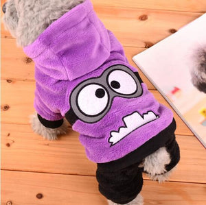 Dog Clothes Hoodie Pet Clothes Soft Puppy Coat Dog Clothes For Small Dogs Jumpsuit  Warm Sweater Pet Clothing