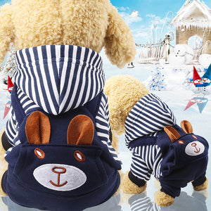 Cute Dog Clothes Winter Pet Dog Clothes For Small Dogs