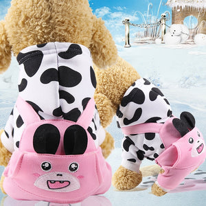 Cute Dog Clothes Winter Pet Dog Clothes For Small Dogs