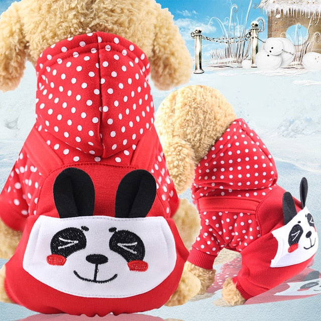 Cute Dog Clothes Winter Pet Dog Clothes For Small Dogs