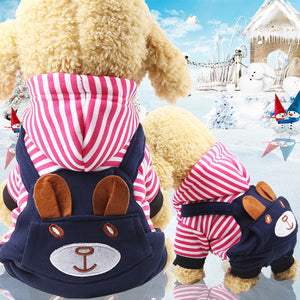 Cute Dog Clothes Winter Pet Dog Clothes For Small Dogs