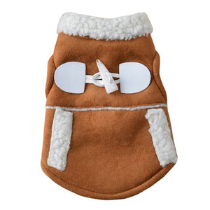 Dog Cat Winter Clothes Coat Apparel Puppy Warm Motorcycle Vest Costume Clothing for Small Dog Chihuahua Abrigo