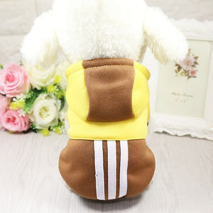 Dog Clothes Hooded Cotton Winter Clothing for Dogs