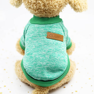 Classic Warm Dog Clothes Puppy Pet Cat Clothes Sweater Jacket Coat Winter Fashion Soft For Small Dogs Chihuahua XS-2XL