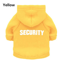 تحميل الصورة في عارض المعرض ، Security Dog Clothes Classic Pet Dog Hoodies Clothes For Small Dog Autumn Coat Jacket for Yorkie Chihuahua Puppy Clothing 10d3S1
