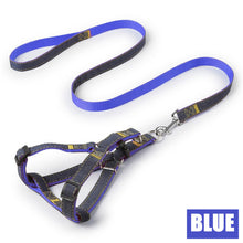 تحميل الصورة في عارض المعرض ، Dog Cat Collars Leashes Harness Leash Clip Pet Dog Car Belt Dog Safe High Quality Universal Nylon Dog Seat Belt Vest Denim Nylon
