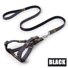 تحميل الصورة في عارض المعرض ، Dog Cat Collars Leashes Harness Leash Clip Pet Dog Car Belt Dog Safe High Quality Universal Nylon Dog Seat Belt Vest Denim Nylon
