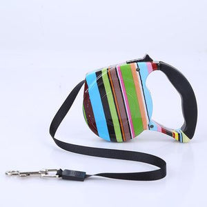 Dog Collar Leash Automatic Retractable Leash Harness Puppy Patrol Rope Walking Cat Traction Small Medium Dog Leash