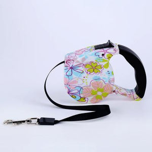 Dog Collar Leash Automatic Retractable Leash Harness Puppy Patrol Rope Walking Cat Traction Small Medium Dog Leash