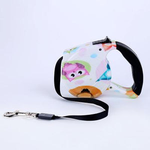 Dog Collar Leash Automatic Retractable Leash Harness Puppy Patrol Rope Walking Cat Traction Small Medium Dog Leash