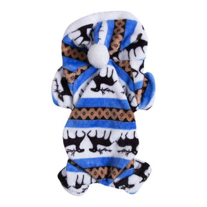 Dog Pajama Cute Soft Cotton Puppy Teddy Cat Sleepwear Coat S-2XL