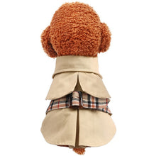 تحميل الصورة في عارض المعرض ، Dog Clothes Handsome Trench Coat Dress Pets Outfits Warm Clothes for Small Dogs Costumes Jacket Puppy Shirt Dogs
