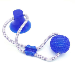 Toys Silicon Suction Cup Tug dog toy Dogs Push Ball Toy Pet Tooth Cleaning Dog Toothbrush for Puppy large Dog Biting Toy