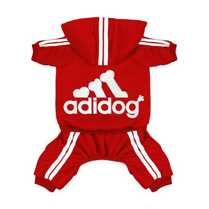 Dog Cat Puppy Hoodies Coat Winter Sweatshirt Warm Sweater Dog Outfits  dog jacket Pet four-legged clothes