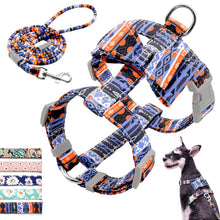 تحميل الصورة في عارض المعرض ، Dog Harness Leash Set Pet Puppy Bowknot Harness Vest Walking Leash For Small Medium Dogs Chihuahua Arnes Perro
