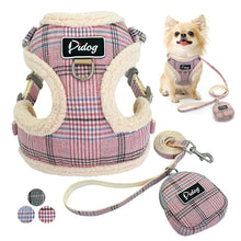 تحميل الصورة في عارض المعرض ، Dog Harnesses Vest No Pull Adjustable Chihuahua Puppy Cat Harness Leash Set For Small Medium Dogs Coat Arnes Perro
