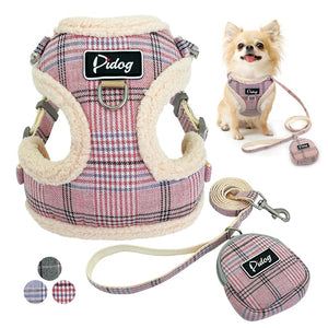 Dog Harnesses Vest No Pull Adjustable Chihuahua Puppy Cat Harness Leash Set For Small Medium Dogs Coat Arnes Perro