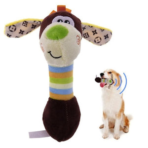 animal en peluche chien jouets mignon pet dog chew jouets animaux chien chat chiot jouet toot écureuil chien mâcher squeak M888