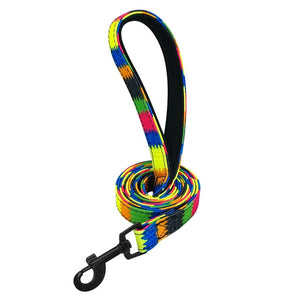 Dog Leash Printed Nylon Pet Leash Rope For Small Medium Dogs Soft Pet Walking Leashes Chihuahua Pitbull