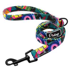 Dog Leash Printed Nylon Pet Leash Rope For Small Medium Dogs Soft Pet Walking Leashes Chihuahua Pitbull