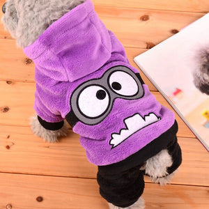 Dog Clothes Hoodie Pet Clothes Soft Puppy Coat Dog Clothes For Small Dogs Jumpsuit  Warm Sweater Pet Clothing